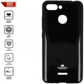 Juodas goospery guminis 1.5 mm.storio dėklas (REDMI 6)